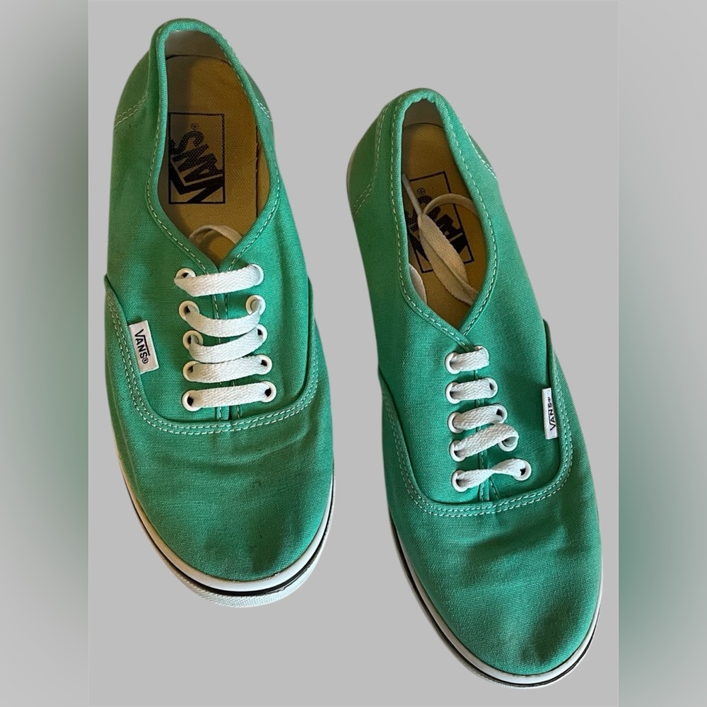Turquoise Vans